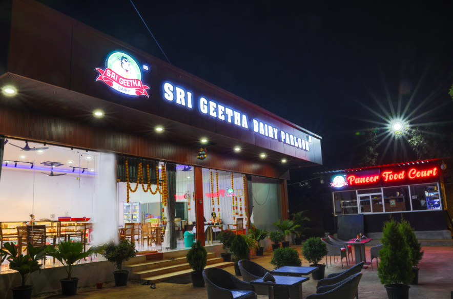 Grand Opening: Sri Geetha Dairy Outlet in Nadergul